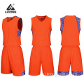 Pakyawan na disenyo ng iyong sariling sublimation basketball jersey set